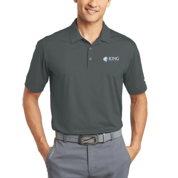  - Golf Dri FIT Vertical Mesh Polo Thumbnail