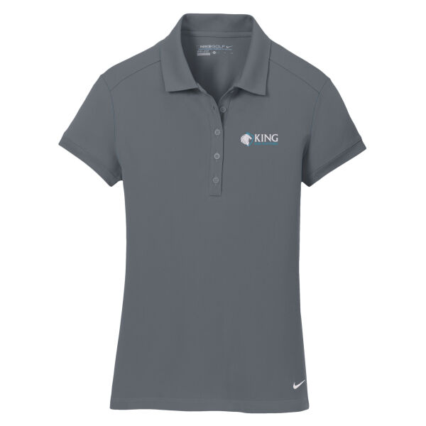   - Ladies Dri FIT Solid Icon Pique Modern Fit Polo Thumbnail